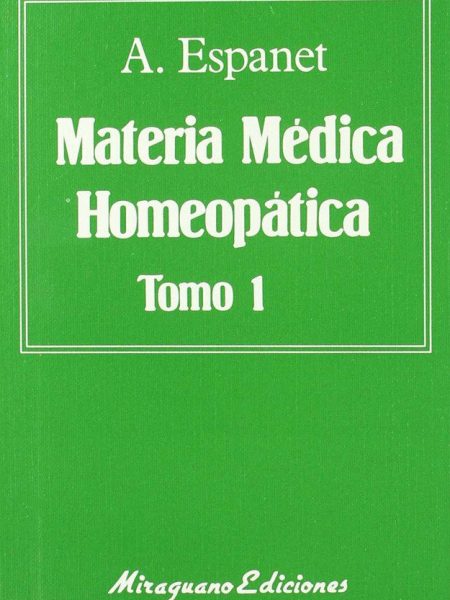Materia Medica Homeopatica-2 Tomos-Espanet A.