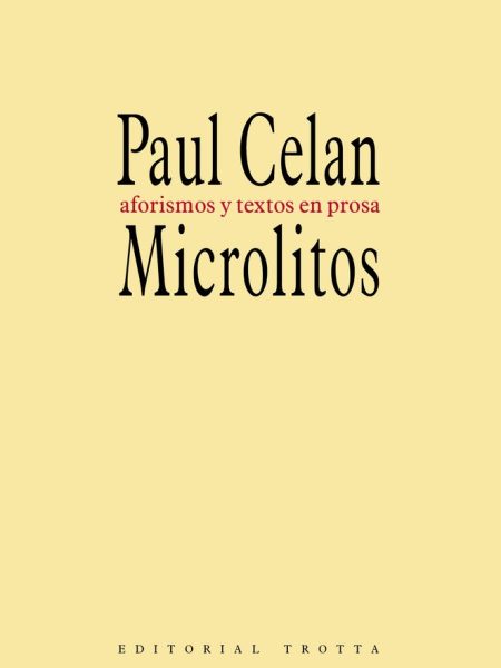 Microlitos Prosas Postumas-Celan Paul