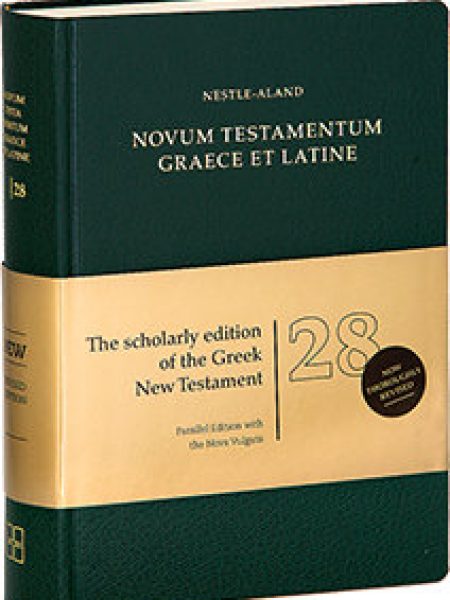 Novum Testamentum Graece Et Latine-Nestle-aland