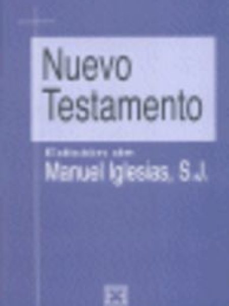 Nuevo Testamento-Iglesias González S.j. Manuel