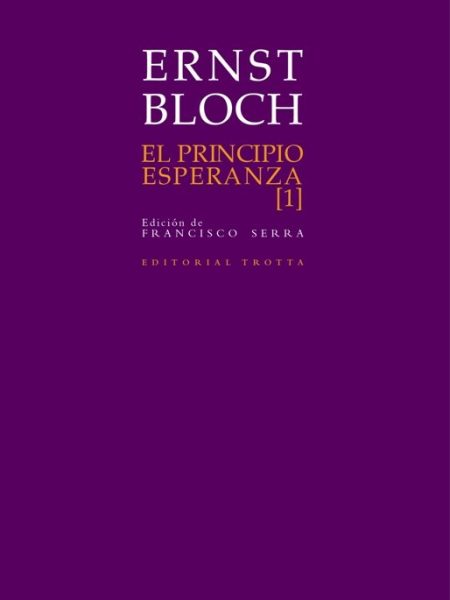 Principio Esperanza i-Bloch Ernst